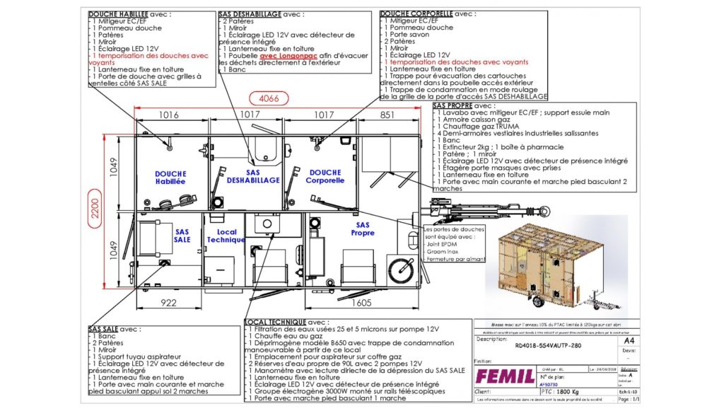 Unit Mobile De D contamination UMD En Location Amiante And Co